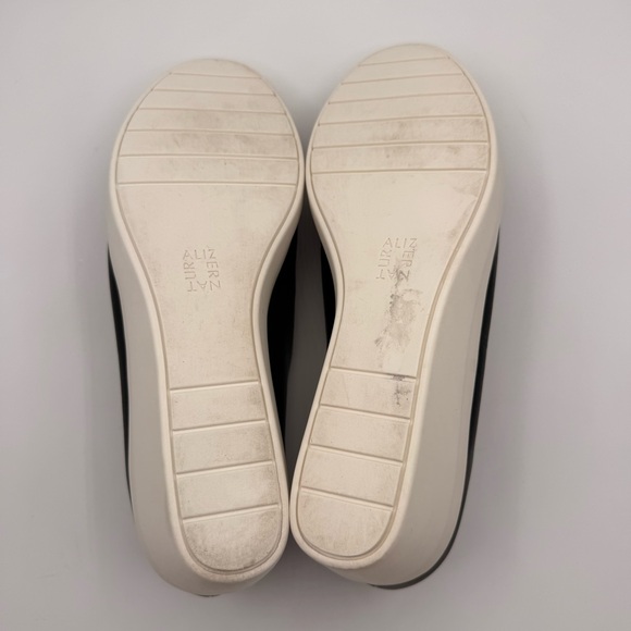 Naturalizer Sandra Wedge Shoes Black Slip-On Comfort Size 11W Leather - Picture 6 of 16